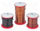 DNE2.00/0.50 - Coil wire, single coated enamelled, 2mm, 0,5kg, -65÷200C