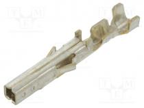 N42W-T2 - Contact, female, tinned, 0.2....0.32mm2, 24AWG....22AWG, crimped, 9A