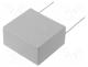   - Capacitor  polypropylene, X2, 4.7uF, 37.5mm, 10%, 42.5x21x38mm