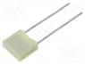 Capacitor Polyester - Capacitor  polyester, 100nF, 160VAC, 250VDC, Pitch  5mm, ±10%