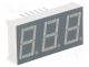 FYT-5631AUHR-21 - Display  LED, 7-segment, 14.2mm, 0.56", No.char  3, red, 30....60mcd