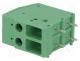 DG107R-7.62-02P - PCB terminal block, angled 90, 7.62mm, ways  2, on PCBs, 4mm2