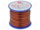 DN2E1.00/0.25 - Coil wire, double coated enamelled, 1mm, 0,25kg, -65÷200C