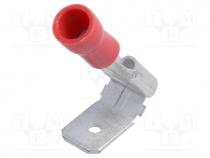 Terminal Connector - Terminal  flat, 6.3mm, 0.8mm, female/male, 0.5÷1.5mm2, crimped