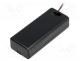 Battery Holder - Holder, Leads  cables, Size  AAA,R3, Batt.no  2, Colour  black, 150mm