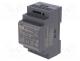 Power supply  switched-mode, 60W, 24VDC, 21.6....29VDC, 2.5A, 190g