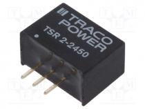 Converter  DC/DC, Uin  6.5....36V, 5VDC, Iout  2A, SIP3, 14x10.1x7.5mm