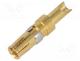 Connector D-sub - Contact, female, gold-plated, 14AWG÷12AWG, soldering, for cable