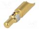 Contact, male, gold-plated, 10AWG....8AWG, soldering, for cable, 40A