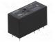 S20M-12B-2CS - Relay  electromagnetic, DPDT, Ucoil  12VDC, Icontacts max  10A