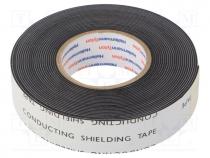 Tape  self-amalgamating, W  19mm, L  4.6m, Thk  0.76mm, black, 500%