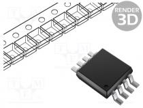 HV833MG-G - IC  driver, EL lamp driver, MSOP8, 160÷200V, Channels  1, Outputs  2