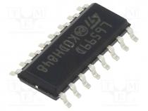 L6599D - IC  driver, resonant mode controller, SO16, Channels  1, 500kHz