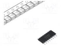 IC  driver, darlington,transistor array, SO16, 0.5A, 50V, Uin  30V