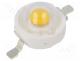 PM2E-1LVE-R7 - Power LED, white warm, 130, 350mA, Pmax  1W, 110÷120lm, CRImin  70