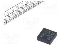 LIS3DHTR - Sensor  acceleration, Range  16g, 1.71....3.6VDC, -40....85C