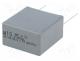   - Capacitor  polypropylene, X1, 1uF, 440VAC, 20%, THT, Pitch  27.5mm