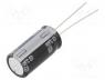   - Capacitor  electrolytic, THT, 10uF, 400VDC, Ø10x20mm, Pitch  5mm