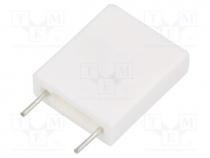 Power resistor - Resistor  wire-wound, THT, 1, 5W, 5%, 14x18x5.5mm, 350ppm/C, 350V