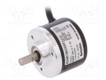 E40S6-100-3-T-24 - Encoder  incremental, Usup  12÷24VDC, 100imp/revol, IP50, Ø40x51mm