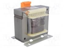 Transformer  mains, 300VA, 230VAC, 24V, Leads  terminal block, IP00