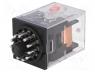 Relay  electromagnetic, 3PDT, Ucoil  230VAC, 10A/250VAC, 10A/30VDC