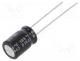  Bipolar - Capacitor  electrolytic, bipolar, THT, 100uF, 25VDC, Ø8x11mm, 20%