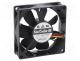 9A0812G401 - Fan  DC, axial, 12VDC, 80x80x25mm, 90m3/h, 40dBA, ball bearing