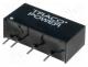 Converter  DC/DC, 1W, Uin  21.6....26.4V, Uout  12VDC, Uout2  -12VDC