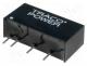 DC-DC Converter - Converter  DC/DC, 1W, Uin  21.6÷26.4V, Uout  12VDC, Uout2  -12VDC