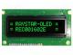 REC001602EGPP5N01 - Display  OLED, alphanumeric, 16x2, Dim  84x44x10mm, green, PIN  16