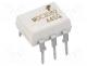 Optocouplers - Optotriac, 5.3kV, Uout  800V, zero voltage crossing driver, DIP6