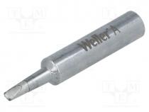 WEL.XNT-A - Tip, narrow spade, 1.6x0.4mm, for soldering iron