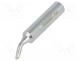 Solder station accessories - Tip, bent chisel, 1.6mm, for soldering iron