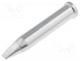    - Tip, chisel, 2.4x0.8mm, for soldering iron