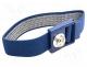 Αντιστατικό βραχιόλι - Wristband, ESD, EN 61340-5-1, blue, 10mm