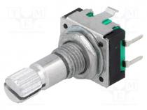 PEC11R-4020K-S0024 - Encoder  incremental, THT, 24imp/revol, two phase A and B, 5VDC