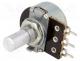 PRP185-47K-A - Potentiometer  shaft, single turn, 47k, 200mW, 20%, THT, 6mm, mono