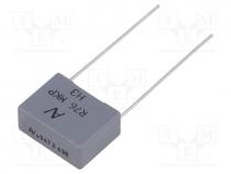   - Capacitor  polypropylene, 47nF, 15mm, 5%, 18x7.5x13.5mm, 2.5kV/s