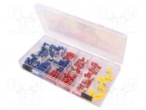 Terminal set - Kit  connectors, insulated, 200pcs.