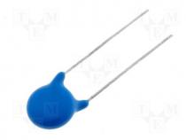 Capacitor Ceramic - Capacitor  ceramic, X1,Y2, 1nF, 250VAC, Y5V, 20%, THT, 7.5mm, Ø  8mm