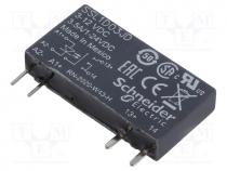 Relay  solid state, Ucntrl  3....12VDC, max.24VDC, socket, Series  SSL