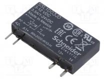 SSL1D03JD - Relay  solid state, Ucntrl  3÷12VDC, max.24VDC, socket, Series  SSL