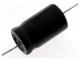 Bipolar Capacitor - Capacitor  electrolytic, bipolar, THT, 3.3uF, 100VDC, Ø10x30mm