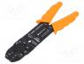 1602 - Tool  for crimping, insulated terminals, 0.75÷6mm2