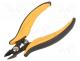 Pliers, cutting,miniature,curved, 138mm