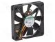 MF60101V2-G99-A - Fan  DC, axial, 12VDC, 60x60x10mm, 24.12m3/h, 25dBA, Vapo, 3500rpm