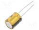 Capacitors Electrolytic - Capacitor  electrolytic, THT, 150uF, 35VDC, Ø10x12.5mm, 20%, 5000h