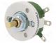 Potentiometer  shaft, single turn, 100, 25W, 10%, 6mm, wirewound