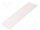 GTM1995W - Heat shrink sleeve, glueless, 2  1, 19mm, L  1m, white, polyolefine